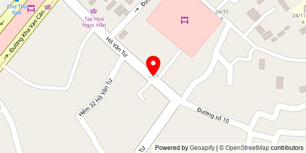 Map location for LÒ BÁNH MÌ HIẾU TRIỀU