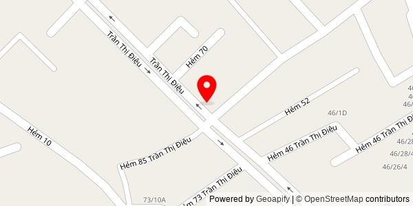 Map location for Lò Bánh Mì Mải Mập