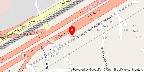 Map location for Lò bánh mì Minh Tâm