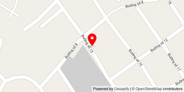 Map location for Lò Bánh Mì Song Linh
