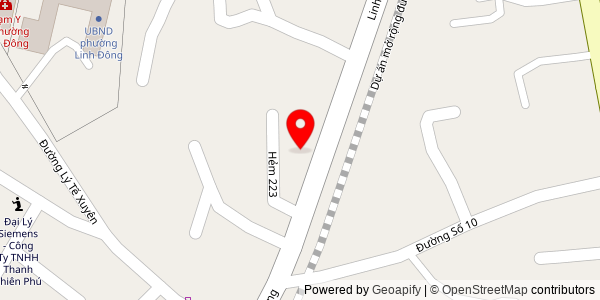 Map location for Lò Bánh Mì Tân Đại Phát