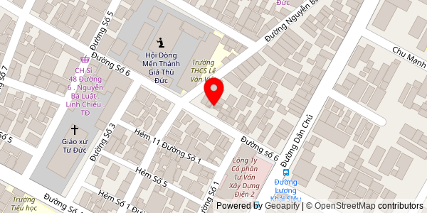Map location for Lò bánh mì Thiên Phúc