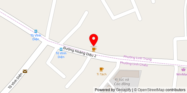 Map location for Lò Bánh Mì Trường Phú