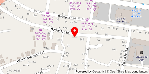 Map location for Lò Bánh Mì Tư Bá