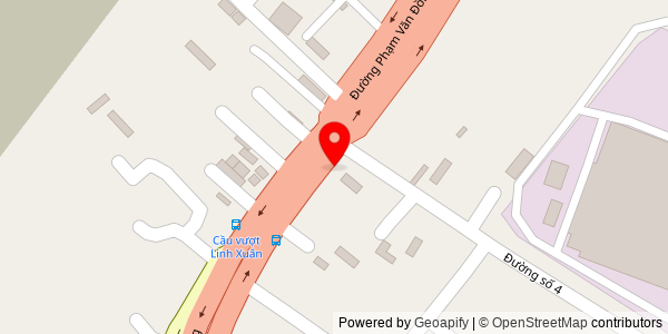 Map location for Lò Bánh Mì Út Tâm
