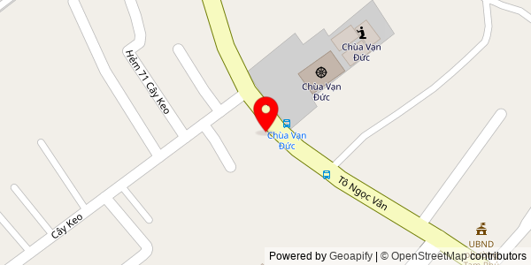 Map location for Tiệm Bánh Mì Chay Thanh Lý