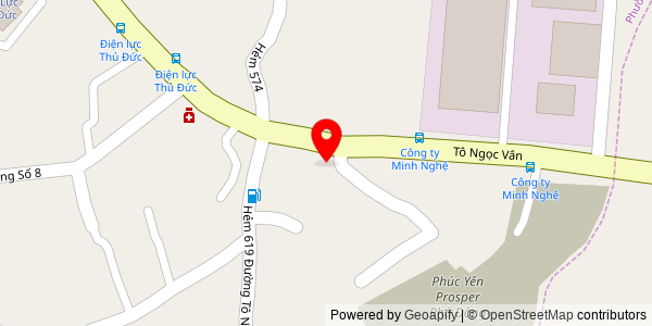 Map location for Tiệm Bánh Mì Cô Ba