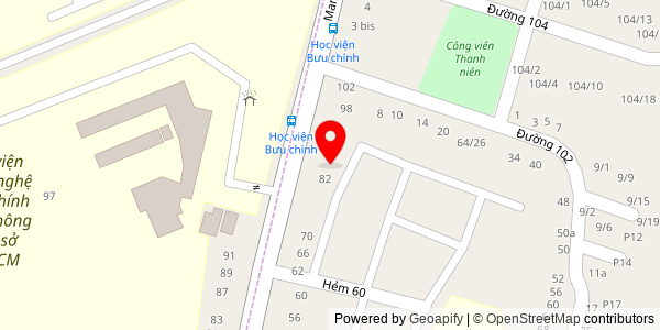 Map location for Tiệm Bánh Mì Thanh Huyền
