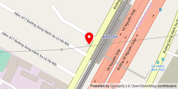 Map location for Vp bánh mì bảo ngoc