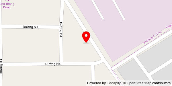 Map location for Lò Bánh Mì Bi Bé